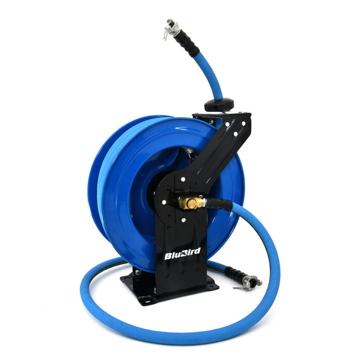 BluBird 3/4 Inch x 50 Ft Jack Hammer Dual Arm Air Hose Reel, large image number 6
