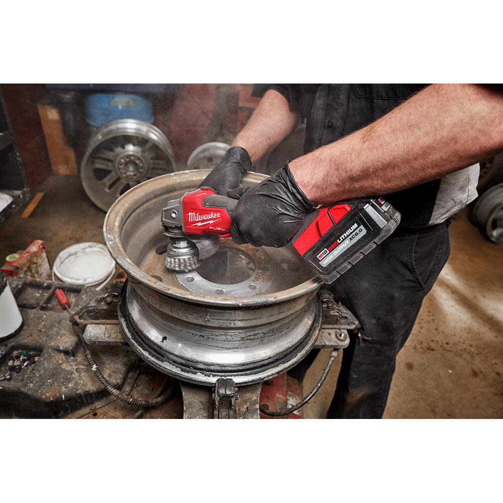 Milwaukee 3-1/2 In. Carbon Steel Knot Wire Cup Brush, large image number 5