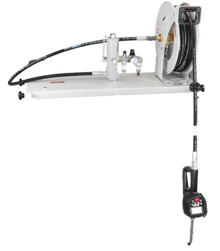 Milton 3:1 Eco Series Pump Kit IBC with Reel and Preset Meter