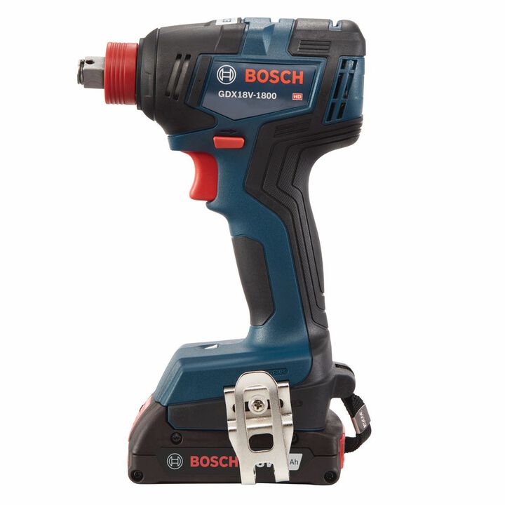 Bosch 18V EC 1/4in & 1/2in Two-in-One Bit/Socket Impact Driver Kit, large image number 2