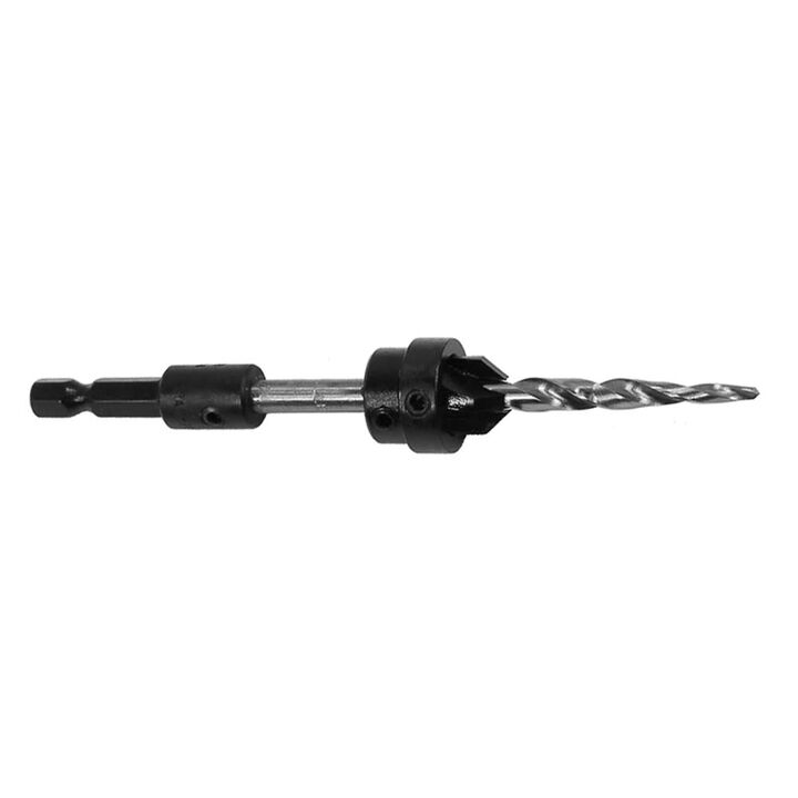 WL Fuller 11/64in Drill Bit Hole Hex Shank Taper Point Drill Bit Countersink