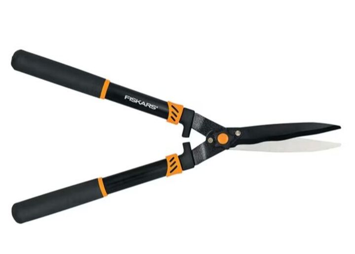 Fiskars 8in Steel Adjustable Blade Hedge Shear with Steel Handle, large image number 0