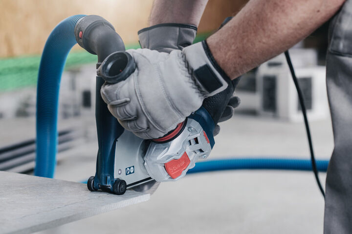 Bosch 4-1/2 Inch X-LOCKErgonomic Angle Grinder with Paddle Switch- Reconditioned, large image number 5