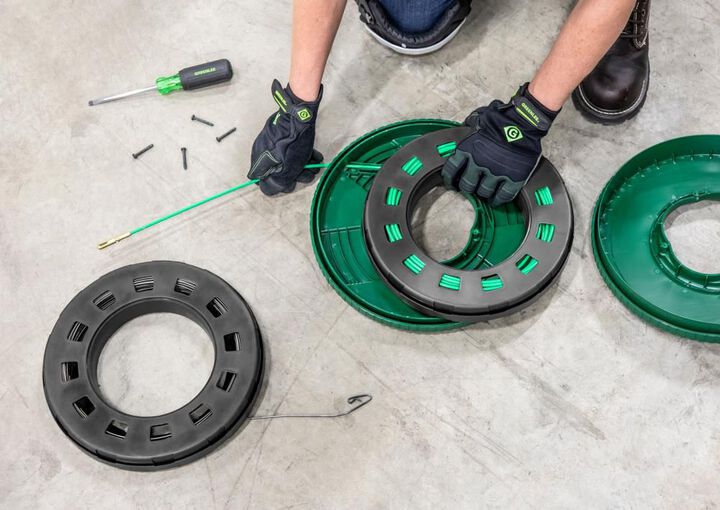 Greenlee 100 Ft. REEL X 11/64 Inch Fiberglass, large image number 1