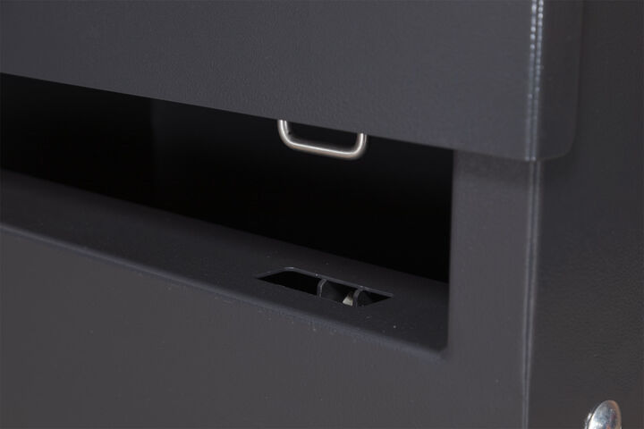 Armorgard SiteBoss Piano Box, 45.3 x 29.9 x 50in, Black, large image number 5