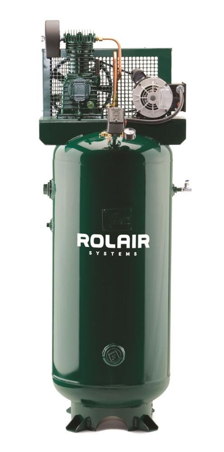 Rolair 1.5 HP (110V 1-Ph) 6.9 CFM@100PSI Vertical 30 Gall Compressor