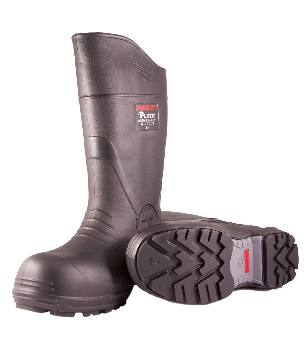 Tingley Flite Safety Toe Knee Boot with Cleated Outsole Mens Size 9, large image number 3