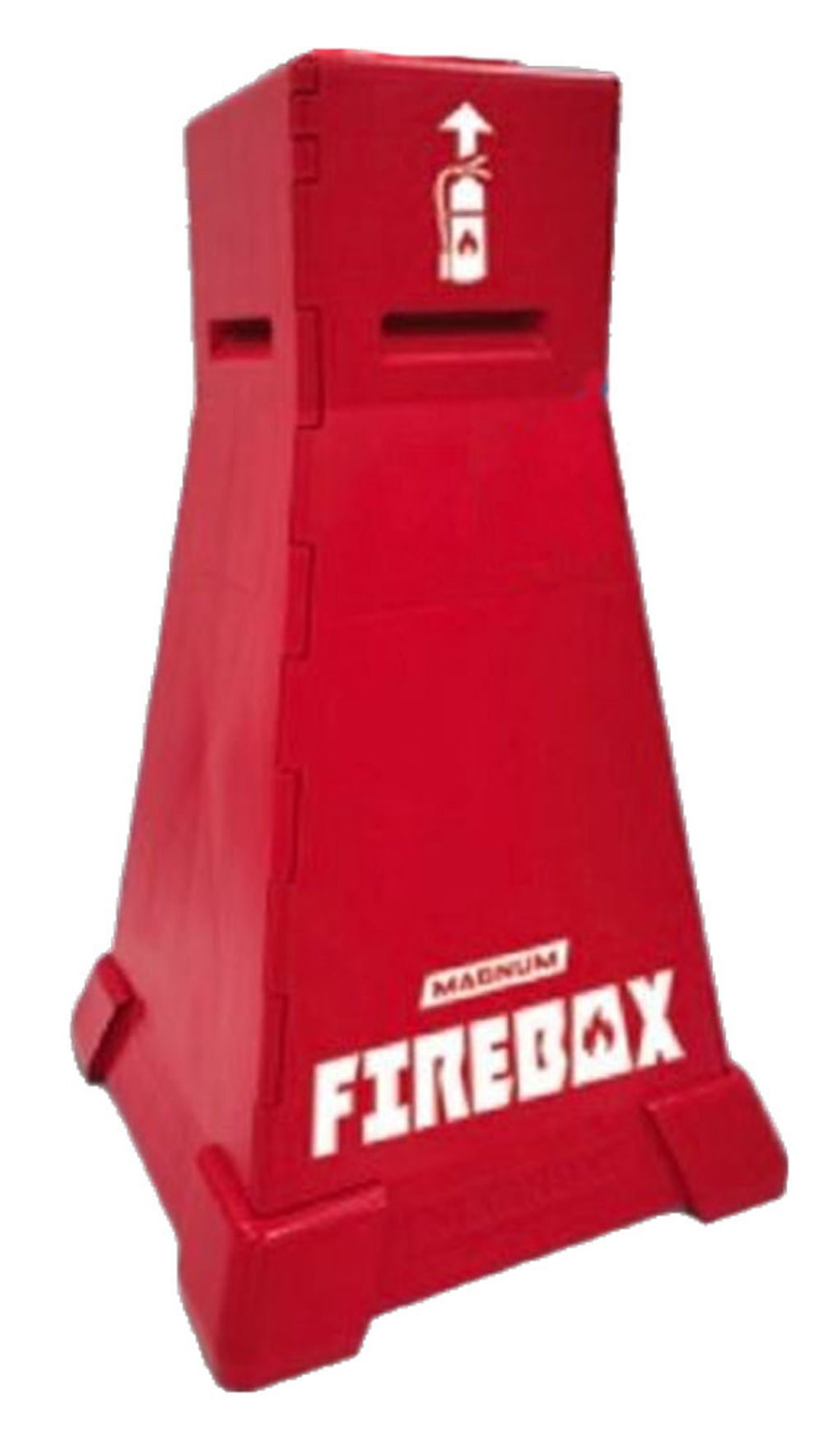 Magnum Tool Group FIREBOX Emergency Fire Extinguisher Safety Station Stand, large image number 1