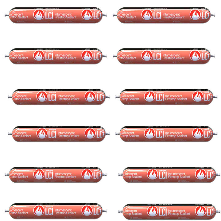 Specified Technologies Inc SpecSeal LCI Intumescent Firestop Sealant 12pk