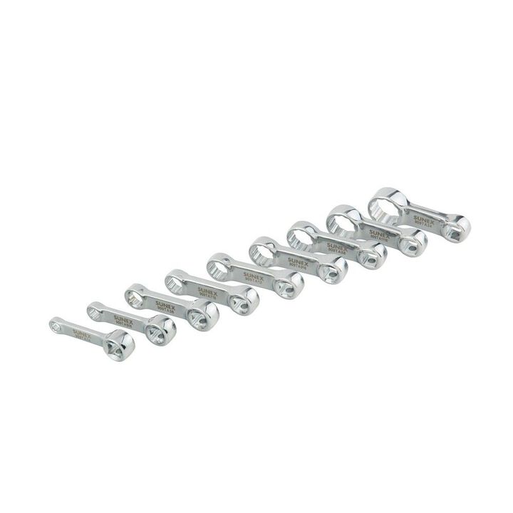 Sunex 3/8 Inch Drive SAE Torque Adapter Set 9 Pieces