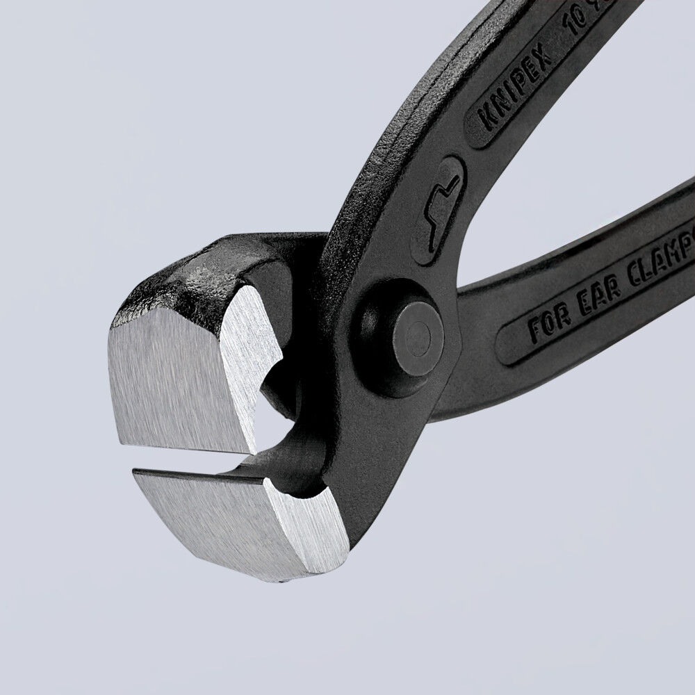 Knipex 8-3/4 Inch Ear Clamp Pliers with Plastic Handle, large image number 3