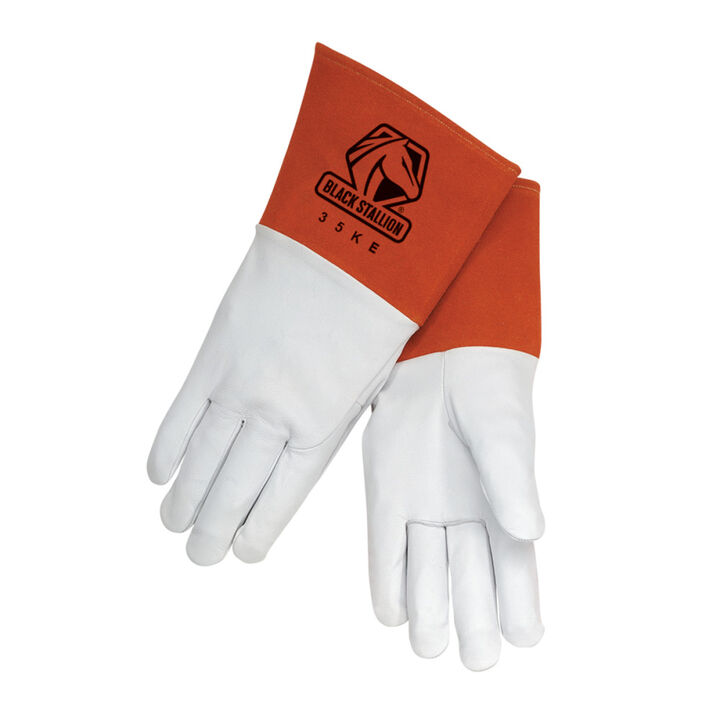 Black Stallion Value-Priced Grain Kidskin TIG Gloves Large, large image number 0