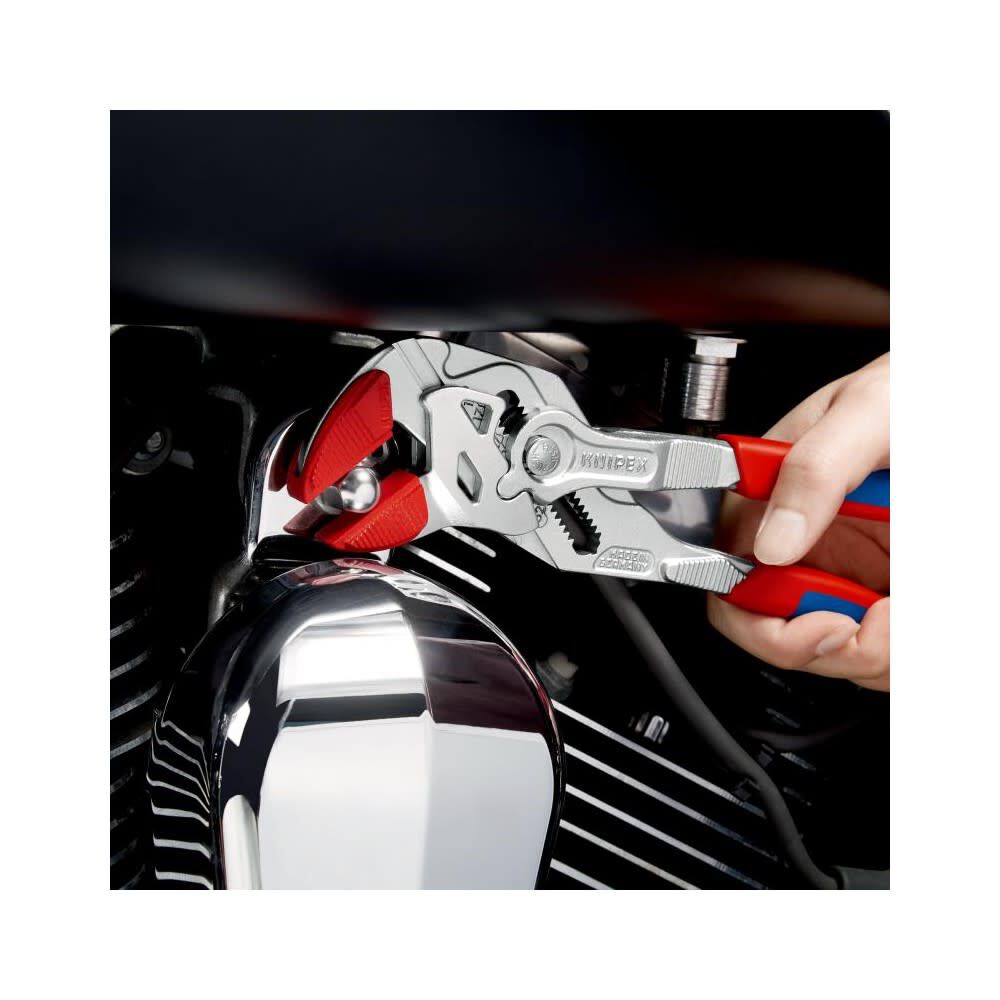 Knipex Pliers Wrench 250mm Chrome Plated Head, large image number 4