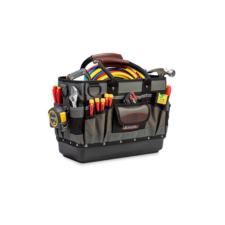 Veto Pro Pac Rubber Base Open Tool Tote with Removable Panels