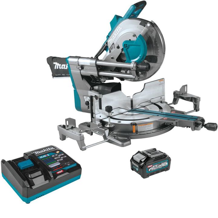 Makita 40V max XGT 12in Dual Bevel Sliding Compound Miter Saw Kit