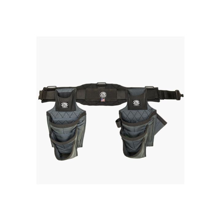 Badger Tool Belts Framer Toolbelt Set Gunmetal Gray Small