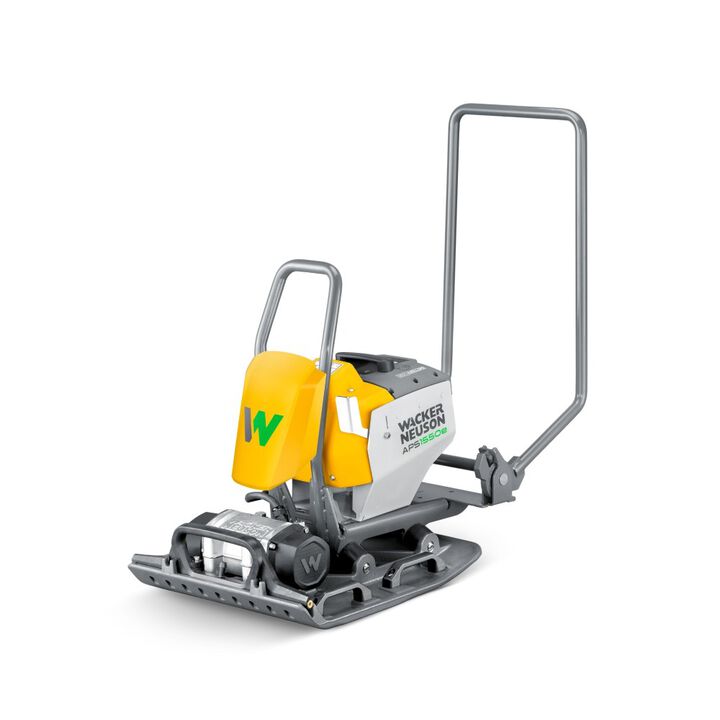 Wacker Neuson APS1550E Battery Vibratory Plate with 2 BOB10 Batteries & Quick Charger