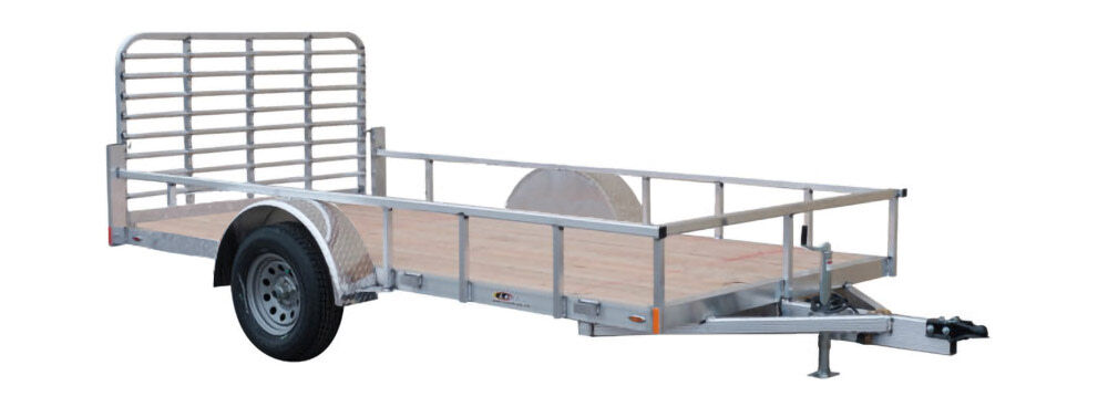 Legend Premium Trailers 6'x10' Open Deluxe Series Aluminum, large image number 1