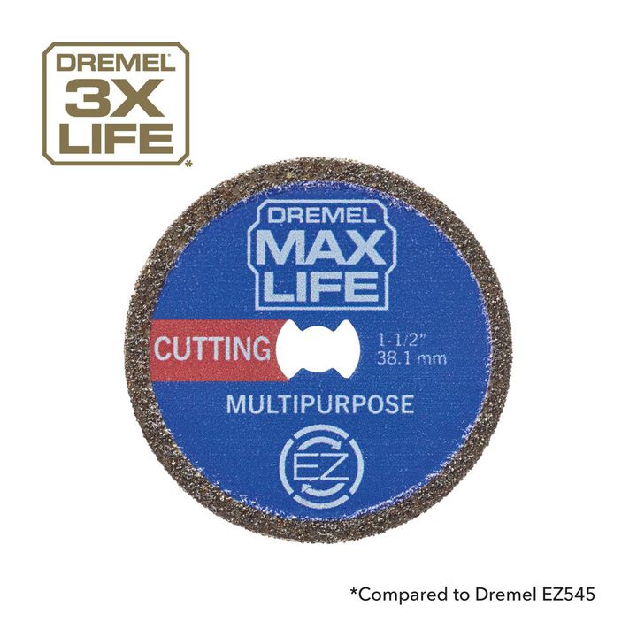 Dremel Max Life 1-1/2 Inch EZ Lock Wheel, large image number 7