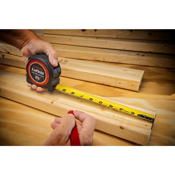 Crescent Lufkin 1-3/16 Inch x 35 Ft. Control Series Yellow Clad Tape Measure, large image number 2