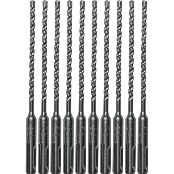 Makita 3/16 In. x 6 In. SDS-Plus Bit 3-Cutter 10/pk
