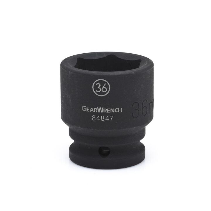 GEARWRENCH Impact Socket 3/4 in Drive 6 Point Standard 25mm