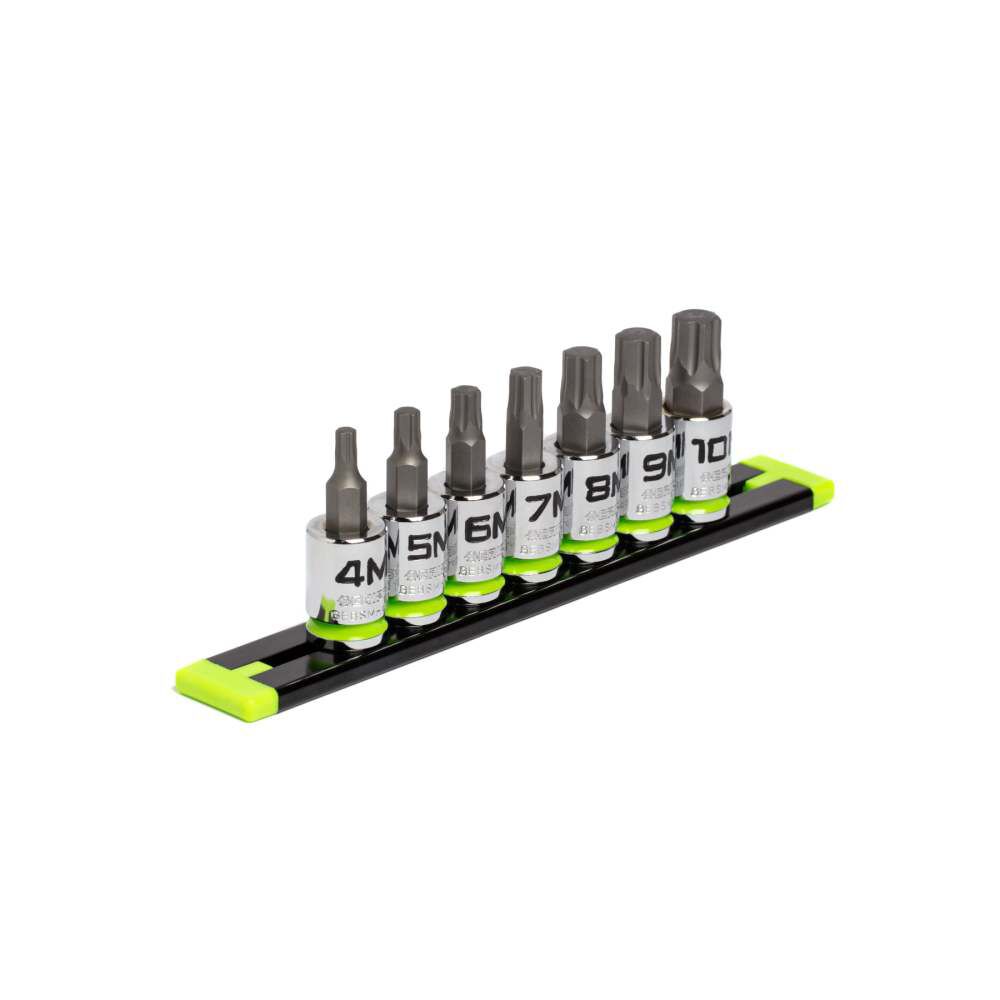 GripEdge Tools RPT 3/8 Inch Drive Short Hex Driver Set Metric 7 Pieces, large image number 2