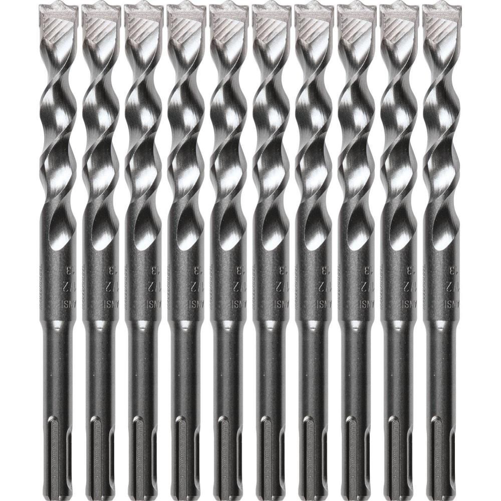 Makita 1/2in x 6in SDS-Plus Bit, 2-Cutter, 10pk, large image number 1
