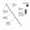 Bosch 3/16 Inch x 6 Inch SDS-plus Bulldog Rotary Hammer Bits 25 Piece, small image number 3