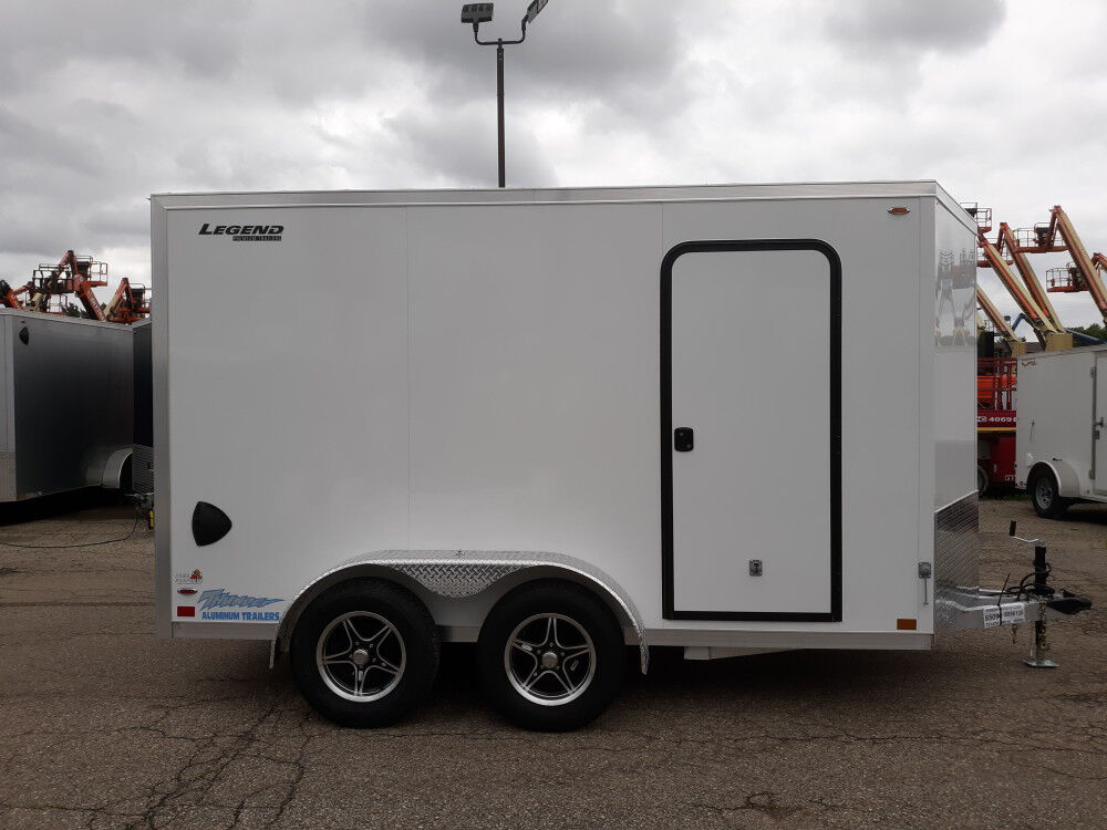 Legend Premium Trailers 7X14TVTA35 Thunder V-Nose 14 Foot Tandem Axle Cargo Trailer, large image number 2