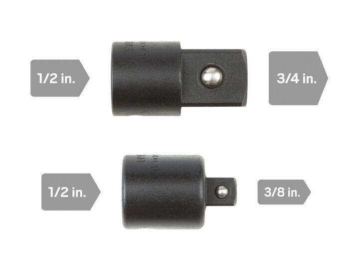 Tekton 1/2 Inch Drive Impact All Accessories Set (6 Piece), large image number 3