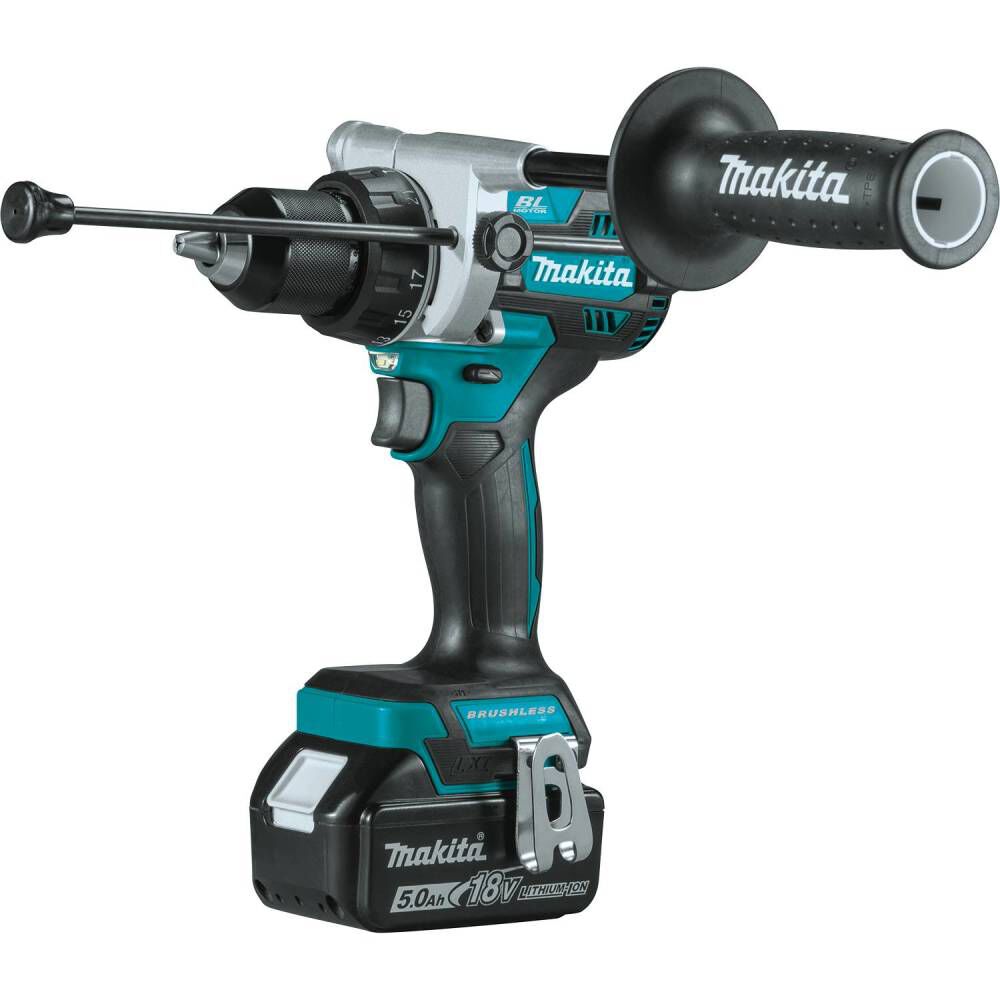 Makita 18V LXT Lithium-Ion Brushless Cordless 2-Pc. Combo Kit (5.0Ah), large image number 7