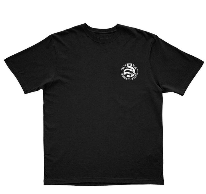 Badger Tool Belts Logo T-Shirt, Black, Medium
