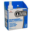 Radians 8 Oz Clear Lens Cleaning Station with 600 Disposable Lens Towelettes, small image number 1