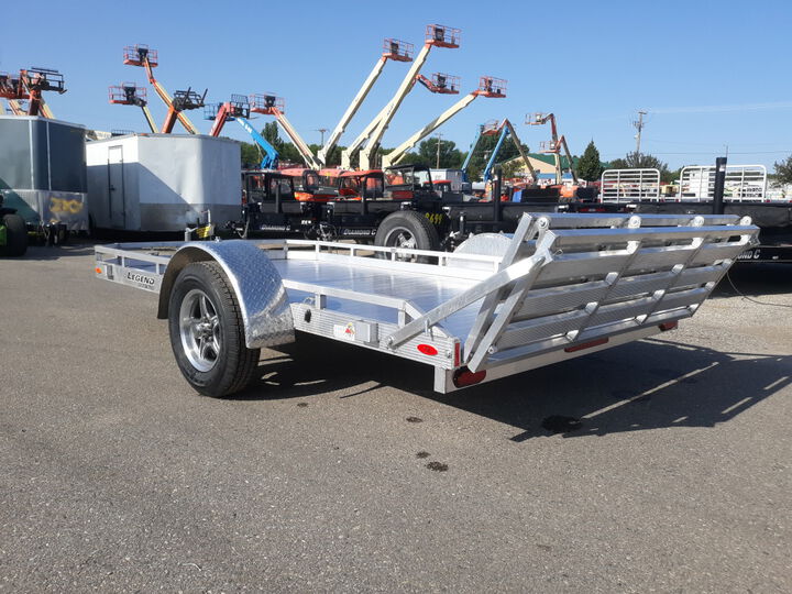 Legend Premium Trailers 7X12UGSA35AB 12 Foot Aluminum Utility Gate Trailer, large image number 6