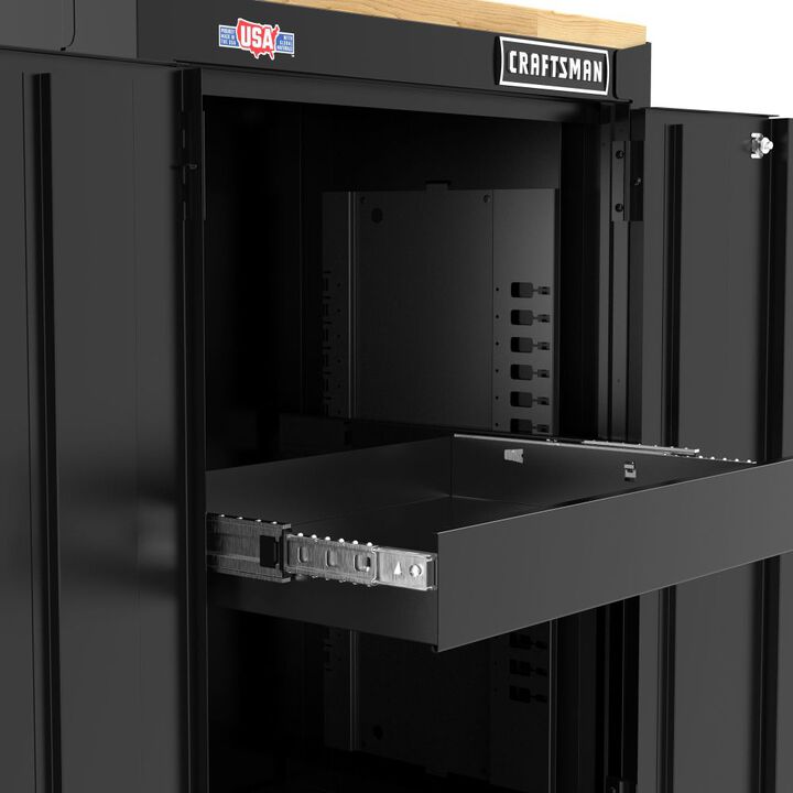 CRAFTSMAN S2000 Series 2-Door Base Cabinet, Black, large image number 3