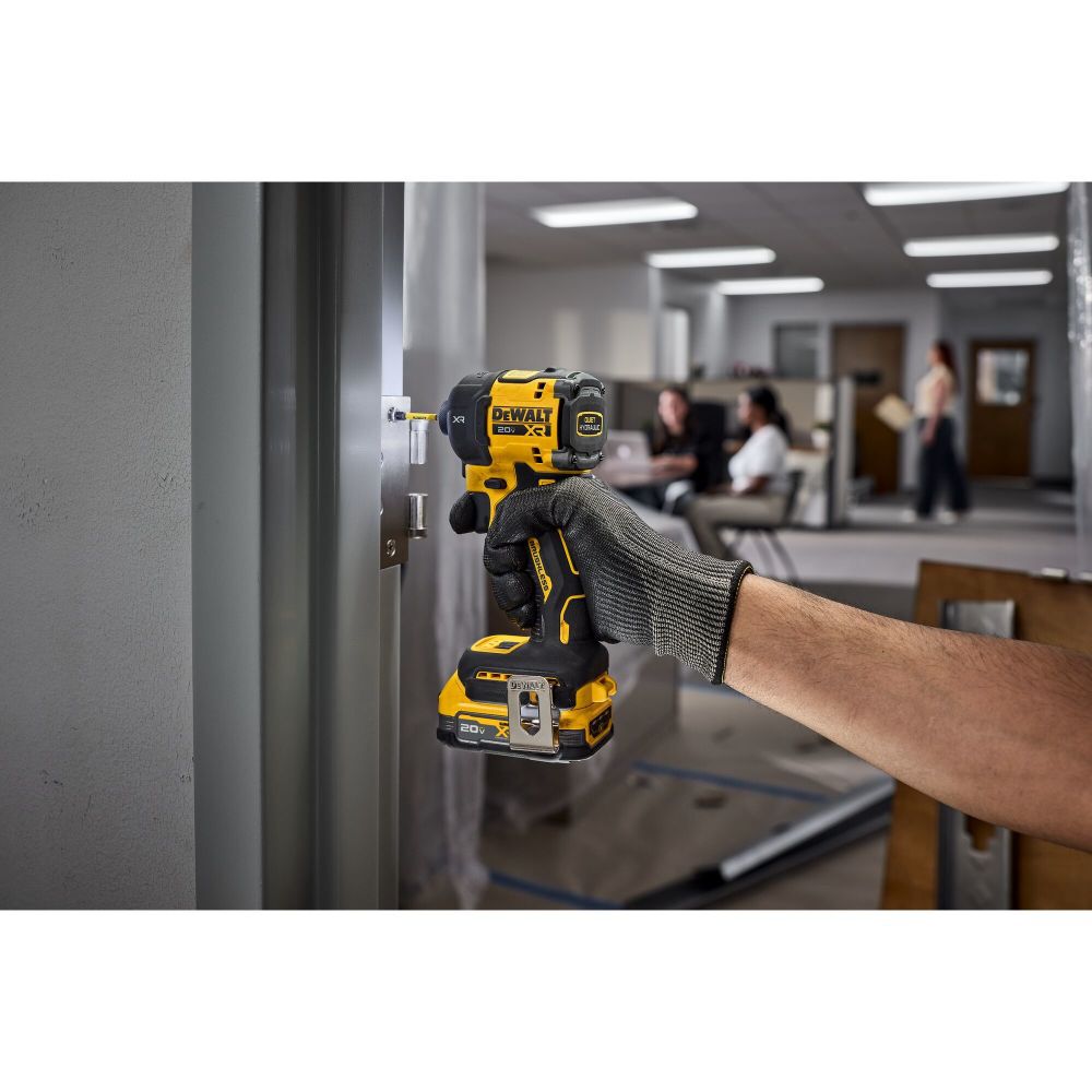 DEWALT 20V MAX* XR 1/4 Inch Quiet Hydraulic Impact Driver (Bare Tool) & Nut Runner Attachment Bundle, large image number 13
