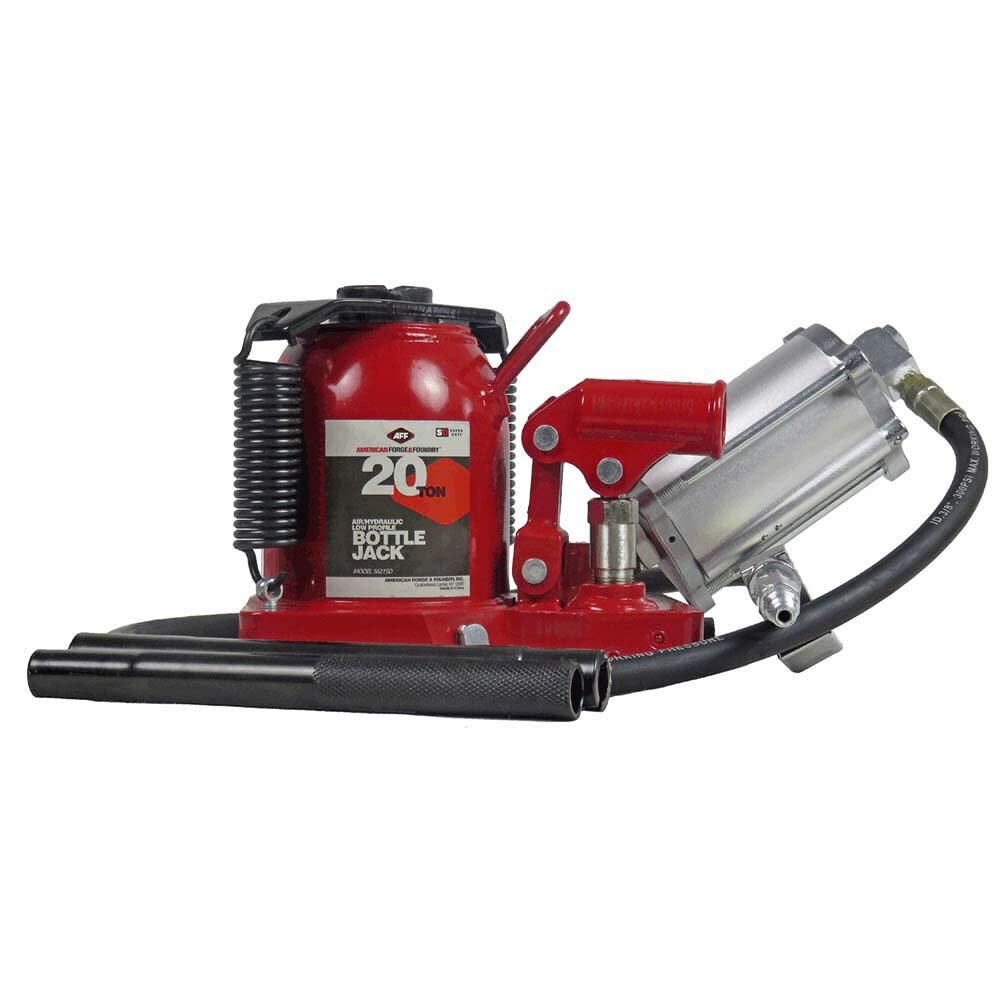 American Forge Air/Hydraulic Bottle Jack 20 Ton Low Profile, large image number 1