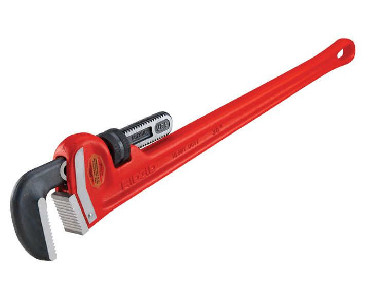 Ridgid 36 Inch Heavy-Duty Straight Pipe Wrench