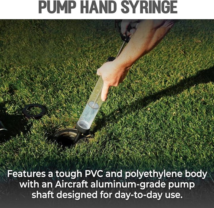 BluBird Avagard Polycarbonate 24 Oz/Stroke Gulp Syringe Hand Pump, large image number 1