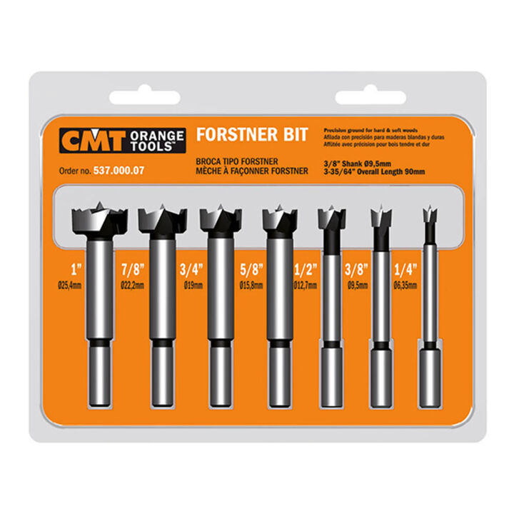 CMT 7 Pc Forstner Bit Set
