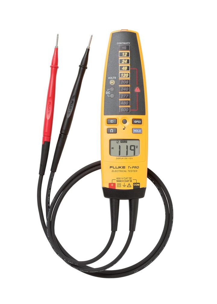Fluke T+PRO 600-1000V Electrical Tester