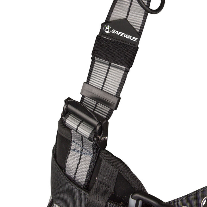 Safewaze PRO+ Slate Construction Harness: Alu 3D, Alu QC Chest, TB Legs, large image number 4