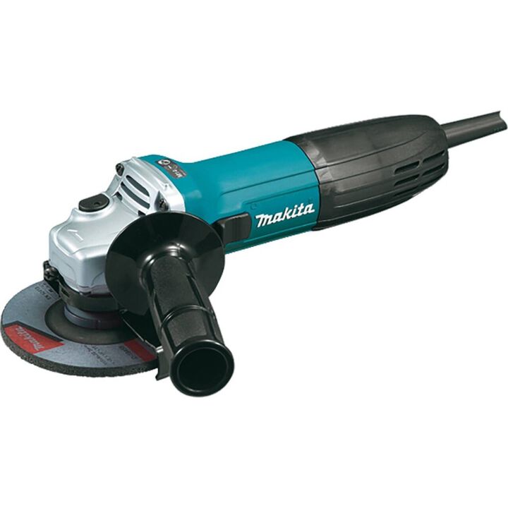 Makita 4-1/2 Inch Angle Grinder with 5 Wheels