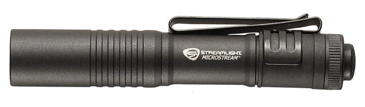Streamlight Flashlight Black C4 LED 1AA Microstream Handheld, large image number 1