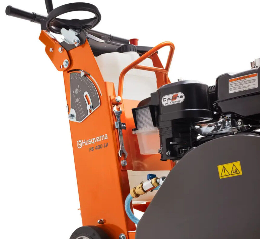 Husqvarna Construction FS400 11.7 HP 20 Inch Gas Walk-Behind Concrete Saw Body Only, large image number 4