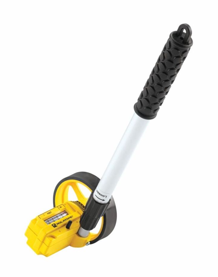 Rolatape 4In Single Measuring Wheel, large image number 1