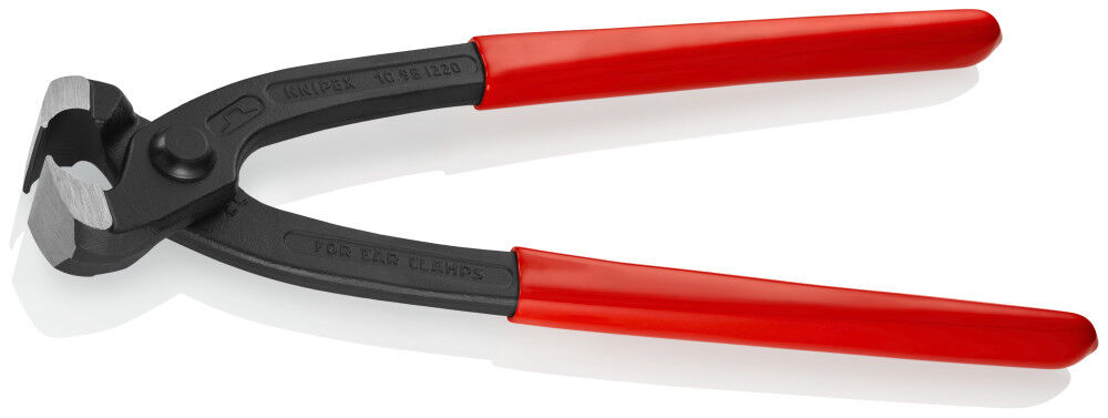 Knipex 8-3/4 Inch Ear Clamp Pliers with Plastic Handle, large image number 2