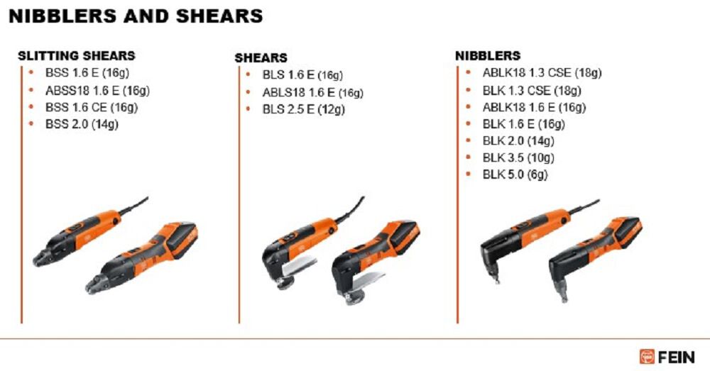 Fein Punches for BLK1.3 CSE & TE Nibblers 10pk, large image number 2