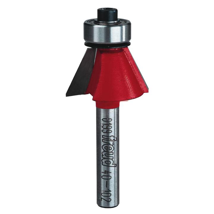 Freud 15/16 In. (Dia.) Chamfer Bit with 1/4 In. Shank